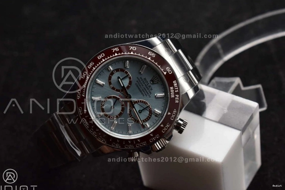 Edition 904L Bracelet Clone Dial 126506 Sticks DD4131 1:1 Daytona Super Asian Markers SS SS Best VSF 904L on Ice Blue 1127